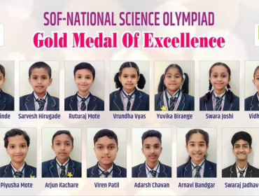 SOF International National Science Olympiad - Gold Medal of Excellence