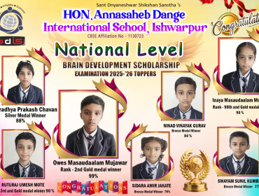 Brain Development Scholarship Toppers 2025-26